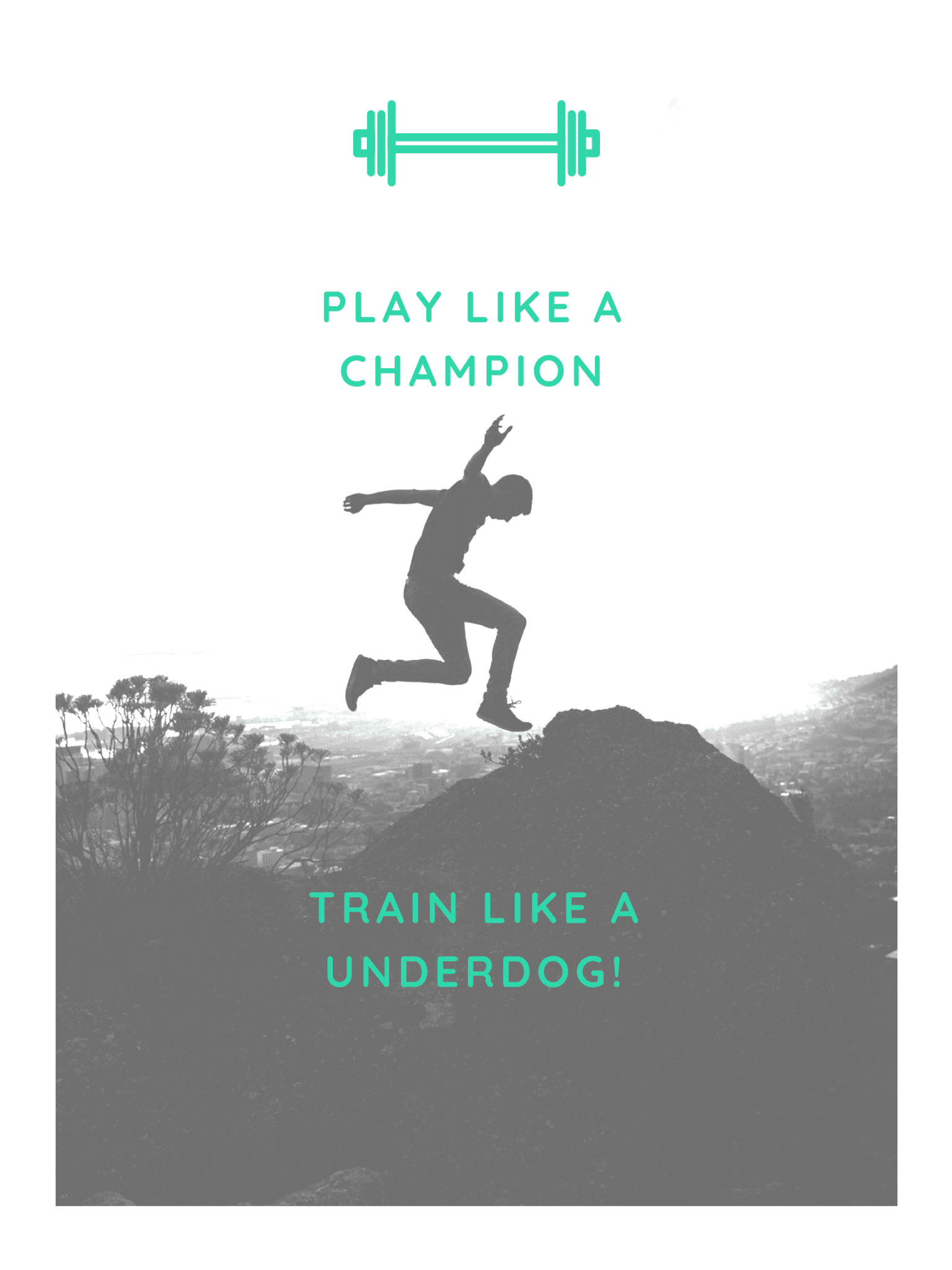 PLAY like a CHAMPION, TRAIN Like an UNDERDOG! - Silent Motivations