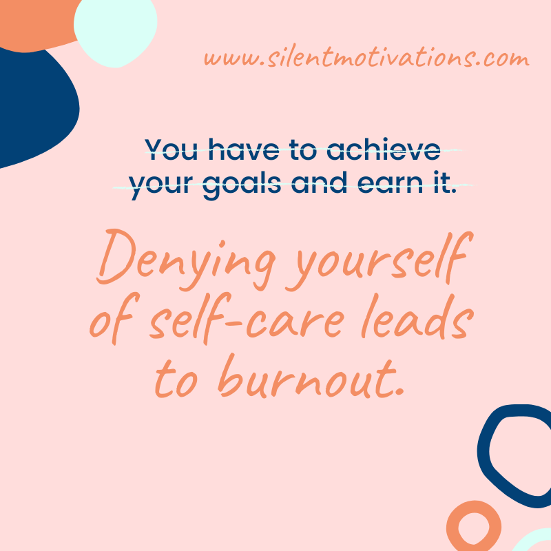 denying self-care