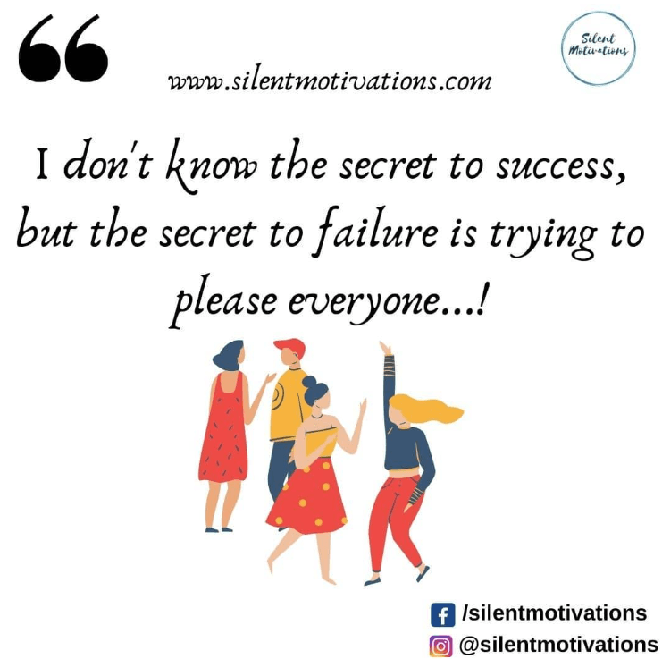 secret to failure people pleasing